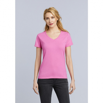 Premium Cotton dames T-shirt met V-hals